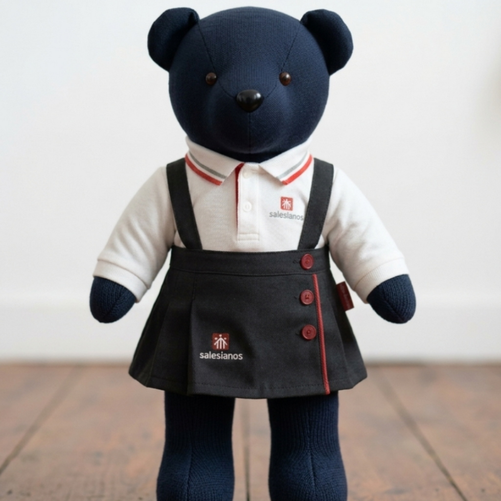 Oso uniforme escolar