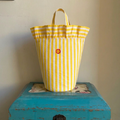 Bolsa sunset hat rayas amarillas