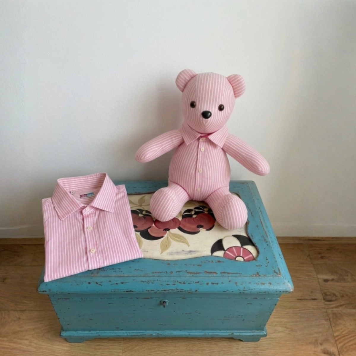 Oso camisa rosa