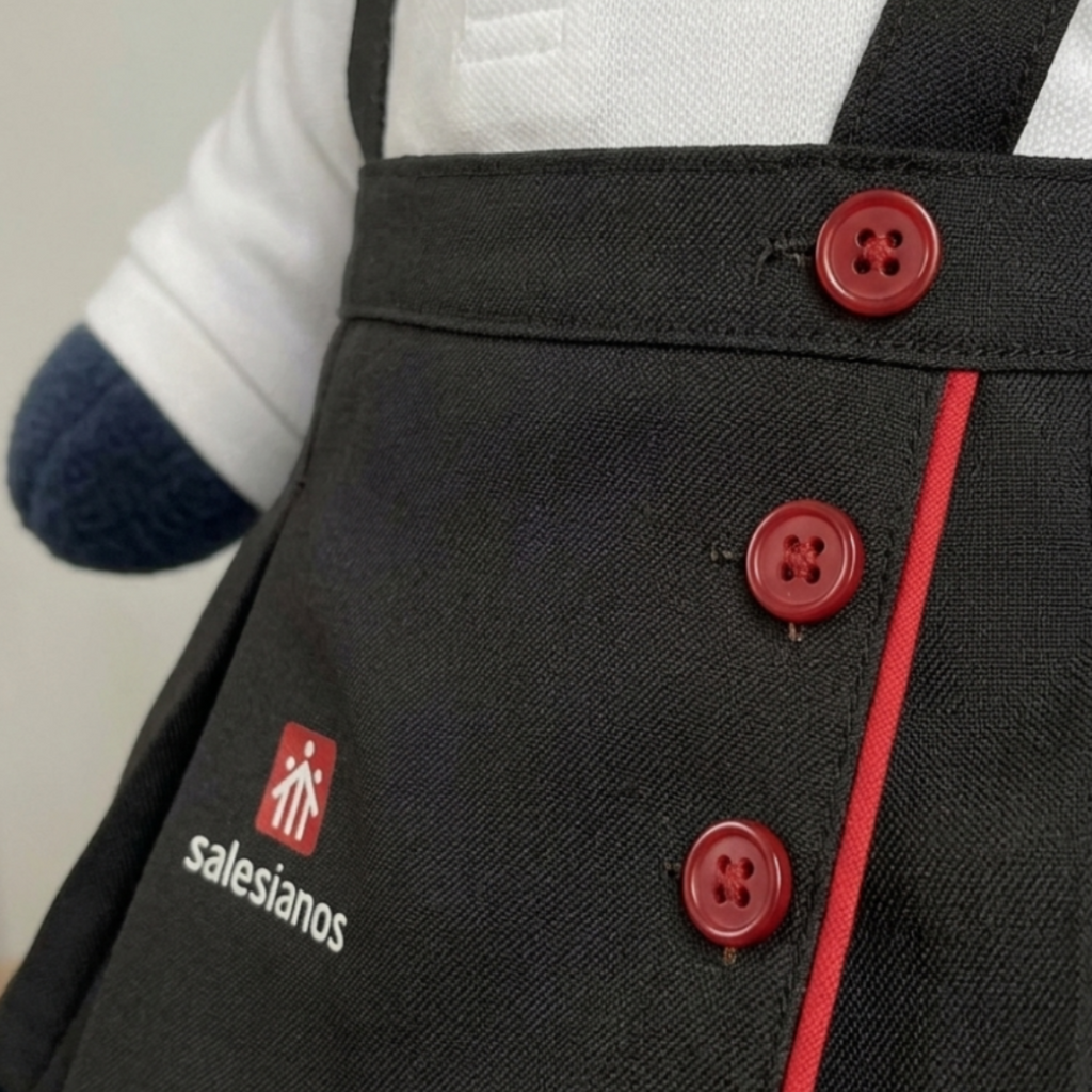 Oso uniforme escolar