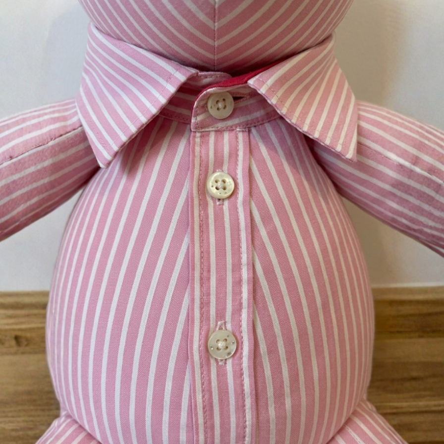 Oso camisa rosa