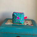 Neceser mini print verde